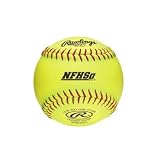 Sporting Goods : RAWLINGS HIGH SCHOOL SOFTBALL-12'' OPTIC YELLOW LEATHER - .47COR