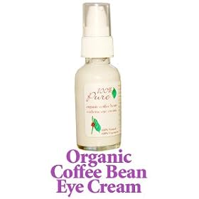 100% Pure Cosmetics - Organic Coffee Bean Eye Cream, 1 fl oz cream