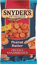 BFS029670 PRETZELS,FILL,BUTTER,PEANUT,8OZ,12CT