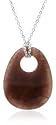 Sterling Silver Mocha Aventurine Pendant, 16"- 18"