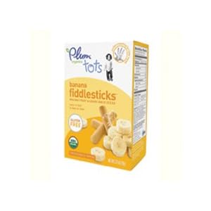 Fiddlesticks, Organic, Banana, 2.12 oz (pack of 12 )