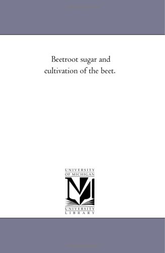 Beetroot sugar and cultivation of the beet.