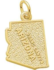 Rembrandt Charms Grand Canyon Charm, 10K Yellow Gold