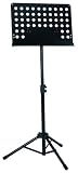 Gearlux Deluxe Collapsible Orchestra Music Stand - Black
