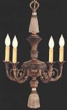 LAMPS BEAUTIFUL Casual Country Five Light Chandelier by Savoy House--Excellent customer service--see our feedback.