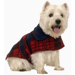 Childrens Toyshop  Pet Supplies : Traditional Blanket Coat - MD Red