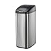 Nine Stars DZT-50-6 Infrared Touchless Stainless Steel Trash Can, 13.2-Gallon