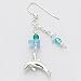 Communication Sterling Silver Earring