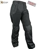 Black Friday sale armored motorcycle pants Best offer Ladies Black Armored Tri-Tex Pants with Reflective Piping Sz 4