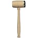 T&G Meat Hammer with Metal End in FSC Beech