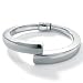 Silver Bangle Bracelet 7"