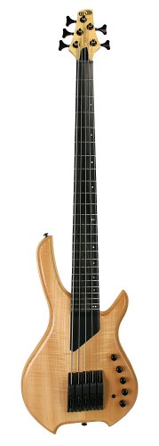 LightWave Saber Bass VL 5-String Fretted, Transparent Natural