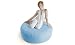 Jaxx Bean Sac Bean Bag Chair Lounger Island 4 Foot SKY