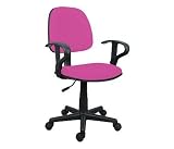 Hot Pink Office Computer Chair With Arms Comfortable