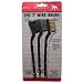 3 Piece Mini Wirebrush Plastic Handle