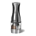 Cole & Mason Electronic Mill Buzz 2-in-1 Brushed Chrome