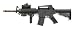 Double Eagle AEG Electric M16 Assault Rifle , Scope, Tactical Light, Laser Airsoft Gun