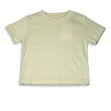 Perry Ellis - Toddler Boys Short Sleeved Ribbed Tee, Bone