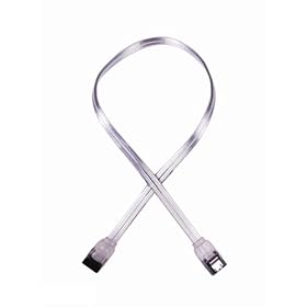 Akasa SATA2-100-SL Sata cable 100cm Silver