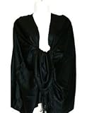 IMAGE OF Lauren Solid Color Stunning Pashmina (Black)