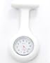 Affaire infirmi�re de silicone Docteur Tunique Montre Broche --- blanc