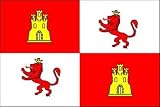 3 x 5 Feet Royal STD of Spain Poly - outdoor Historical Flags Made in US.