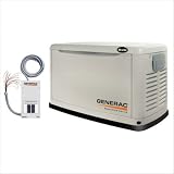 Generac 0055010 8 Kw Air-Cooled Standby Generator with Transfer Switch