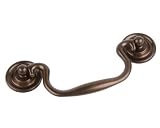 Cabinet or Drawer Handle Bronze 4 Boring
