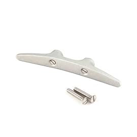 Cast Aluminum Cleat - Silver - 9in