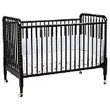 DaVinci Jenny Lind 3-in-1 Stationary Convertible Wood Crib in Ebony Image
