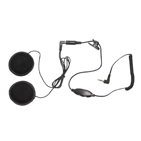 Motorcycle Headset for MP3, CD, Sat Nav, Ipod etc. 3.5mm plug from Rocket Radio