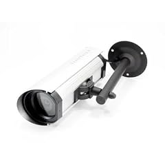 Profi-�berwachungskamera-Attrappe Alu-Geh�use mit LED