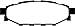 EBC Brakes DP41584R Yellowstuff Street and Track Brake Pad