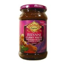 Biryani Curry Paste - 3 Packages of 10 oz by Patak