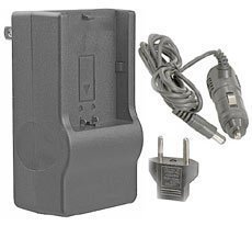 Synergy Digital Mini Battery Charger Kit for Kodak KLIC-8000 (110/220v with Car Adapter) with European Adapter