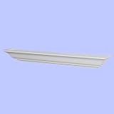 18 Emery Mantel Ledge White by Ennospace