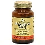 Solgar - Shark Liver Oil Complex 500 mg Softgels (providing Alkoxylglycerols and Squalene) - 60