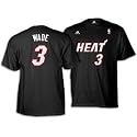 Heat - adidas NBA Player Tee - Big Kids - Wade, Dwyane