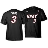 Heat - adidas NBA Player Tee - Big Kids - Wade, Dwyane
