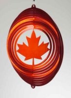 Maple Leaf 12 inch Wind Spinner