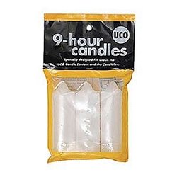 Childrens Toyshop  Sporting Goods : UCO 9-Hour Candles, 3-Pack for Candle Lanterns