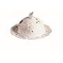 Lenox Butterfly Meadow Bone Porcelain Covered Round Butter Dish