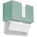 TrippNT 51923 Catalina Mist Green PETG Dual-Dispensing Paper Towel Holder, 11" Width x 6" Height x 4" Depth