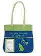 Cats Leave Pawprints on your Heart Water Repellant Tote Bag