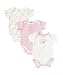 Gerber Organic 3 pk Onesies- Pink