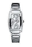 Piaget Tonneau Large Watch 18K White Gold Silver Dial Diamond Bezel GOA30056