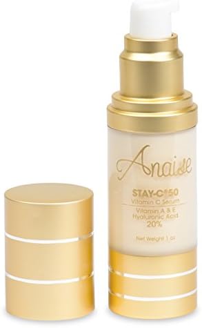 Professional Grade Stay-C®50 (Vitamin C) Serum 20% With Hyaluronic Acid + Vitamin A + E. Anti-Aging Serum Facial Care. Antioxidants - UVA/UVB Protection - Anti-Wrinkle Serum - Stimulates Collagen - Smoothes Wrinkles and Fades Age and Acne Spots - Provides Skin A Radiant &amp; Fresh Glow - 365 Days Risk Free!