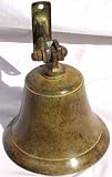 Brass Patina 5 Antique Ship Bell