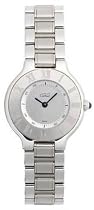 Cartier Women's Must 21 Stainless Steel Watch #W10109T2