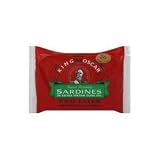 King Oscar Sardines, in Extra Virgin Olive Oil, 3.75 Oz, (Pack of 4)
